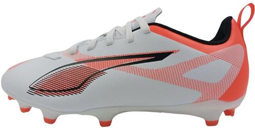 Puma Ultra 5 Play FG/AG junior voetbalschoenen wit zwart rood - kind.