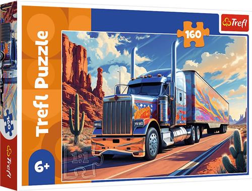 Trefl 15413, 160 stuk(s), Voertuigen, 6 jaar