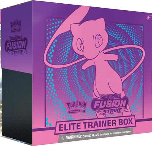 Pokémon Sword & Shield Fusion Strike Elite Trainer Box - Pokémon Kaarten