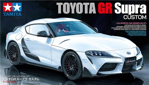 Tamiya Modelbouwpakket Auto - 24371 Toyota GR Supra Custom - Sportcoupé - Auto Plastic - 1:24