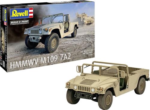 Revell Modelbouwpakket Militaire voertuigen - 03366 Humvee M1097A2 - Pantserwagen - Militair Voertuig Plastic - 1:35