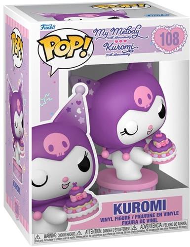 Hello Kitty Kuromi vinylfiguur 108 Unisex Funko Pop! - Neutraal - Standard