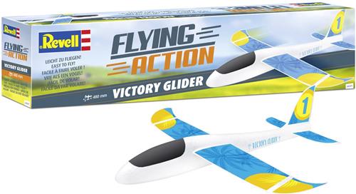 Revell Modelbouwpakket Vliegtuigen - 24331 Flying Action Victory Glider - Vliegtuig Piepschuim Bouwpakket - Revell