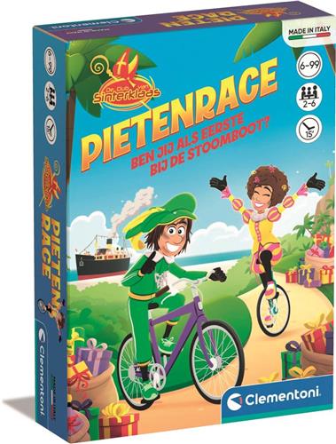 Clementoni De Club van Sinterklaas - Bordspellen voor kinderen - Ganzenbord  Familiespel - Vanaf 6 jaar