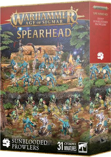 Spearhead: Seraphon Sunblooded Prowlers