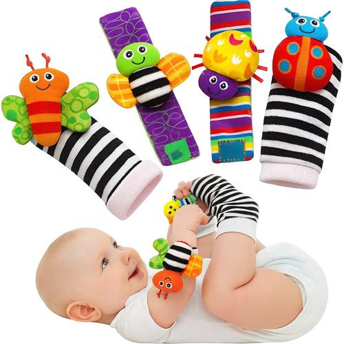 BOTC Babysokken - Beestenbende - Antislip - 0-6 maanden - Babysokjes - Baby Slofjes - Kraamcadeau - Baby Cadeau