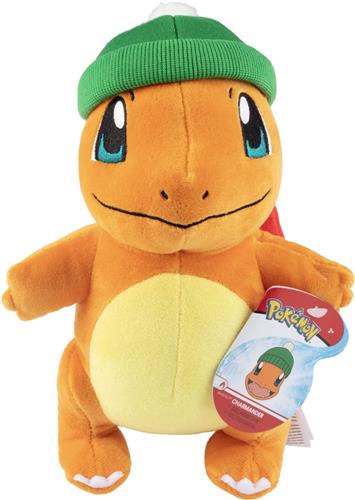 Pokémon Holiday Pluche - Charmander met Wintermuts 20 cm