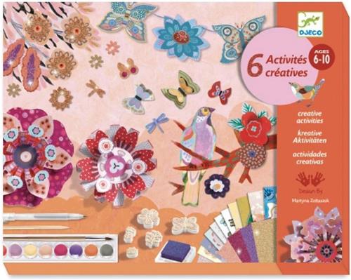 Djeco Knutselkoffer Flower Garden