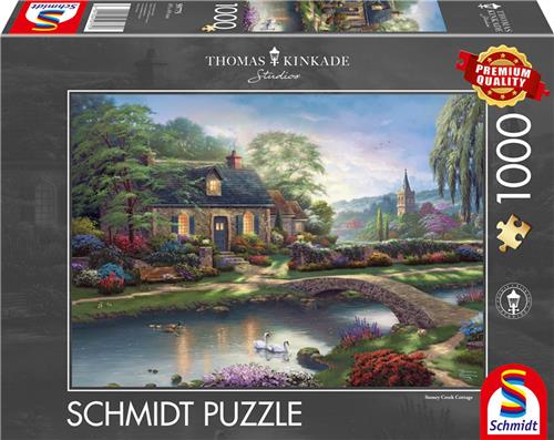 Schmidt Spiele- Kinkade Stoney Creek Cottage - 1000 stukjes