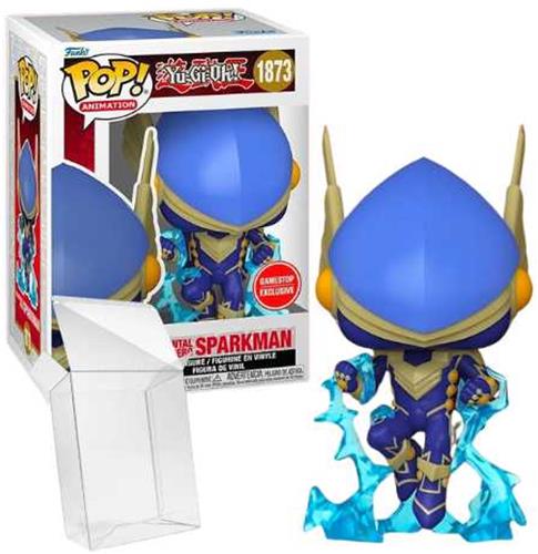 Funko Pop! Animation: Yu-Gi-Oh! - Elemental Hero Sparkman #1873 Gamestop Exclusive