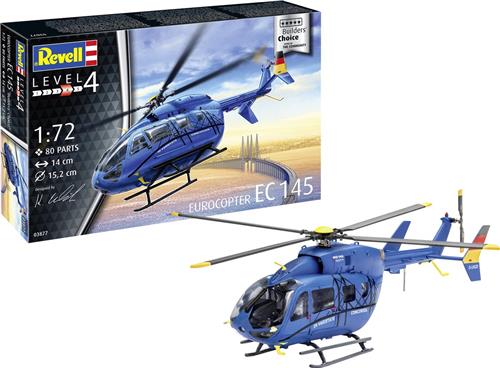 Revell 63877 EC 145 Builders Choice Helikopter (bouwpakket) 1:72