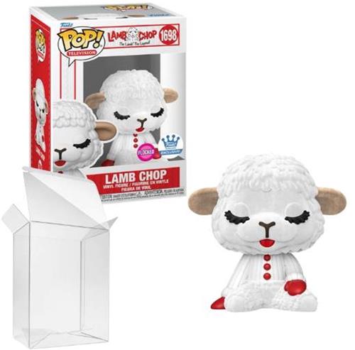Funko Pop! Television: Lamb Chop - Lamb Chop (Flocked) #1698 Funko Exclusive