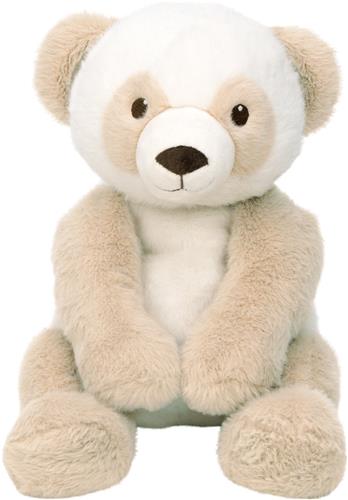 Happy Horse Panda Pinto Knuffel 40 cm - Wit/Beige - Baby knuffel