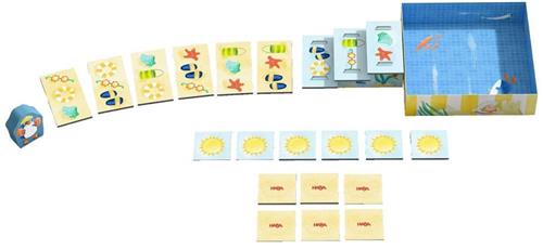 Haba educatief spel My Very First Games Pete Ahoy! kleurrijk karton.