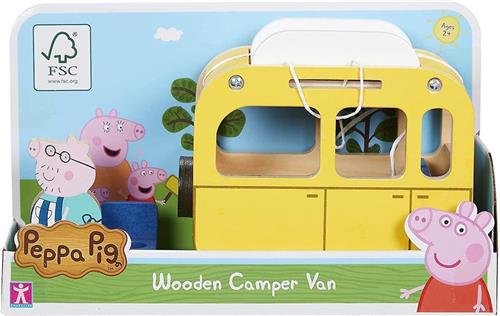 Peppa Pig - Houten Campervan - Kinderspeelgoed