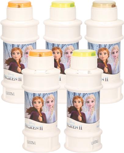 10x Disney Frozen 2 bellenblaas flesjes met spelletje 175 ml voor kinderen - Uitdeelspeelgoed - Grabbelton speelgoed