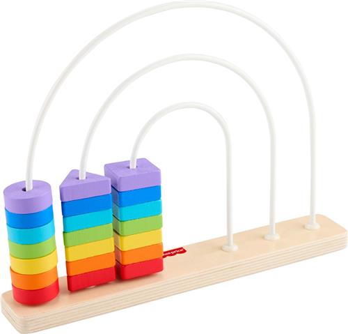 Fisher-Price Houten Regenboogkralenrek