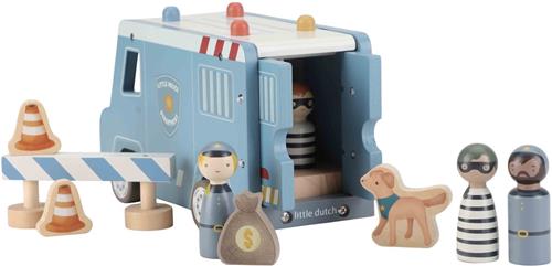 Little Dutch houten Politiebus FSC