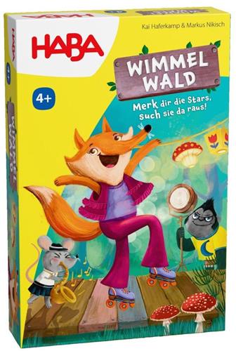 Haba educatief spel Forest Festival - kleurrijk bordspel voor kinderen.