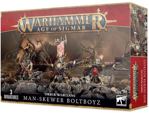 Orruk Warclans Man-Skewer Boltboyz