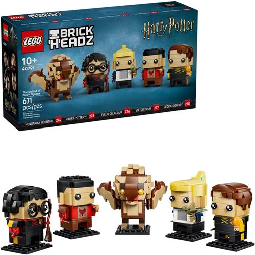 LEGO Harry Potter Brickheadz 40791 - De Vuurbeker Figuren