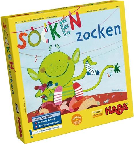 Spel - Sokken zoeken (Duitse verpakking met Nederlandse handleiding)