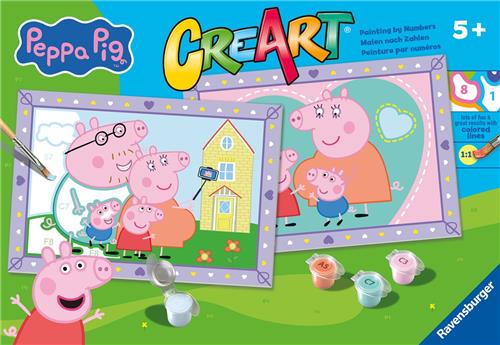 CreArt junior Peppa's familie