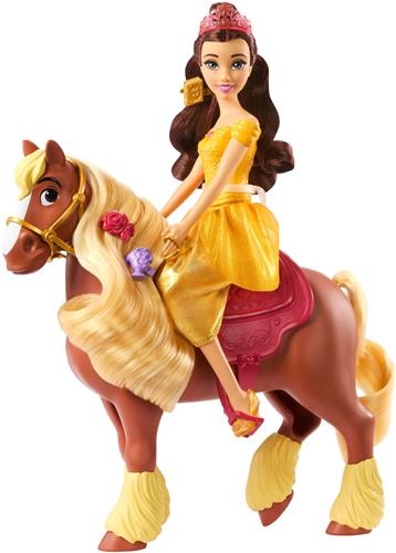 Disney Princess Belle & Philippe Doll & Horse, Modepop, Vrouw, 3 jaar, Jongen/meisje, 292,1 mm, 600 g