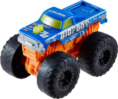 Hot Wheels Monster Trucks ROARIN' WRECKERS BIGFOOT Vehicle, Monstertruck, 3 jaar, LR44, Metaal, Kunststof, Meerkleurig