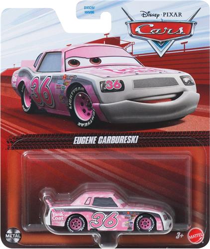 Mattel CARS DIE-CAST SINGLES - TANK COAT #36, Auto, 3 jaar, Metaal, Roze