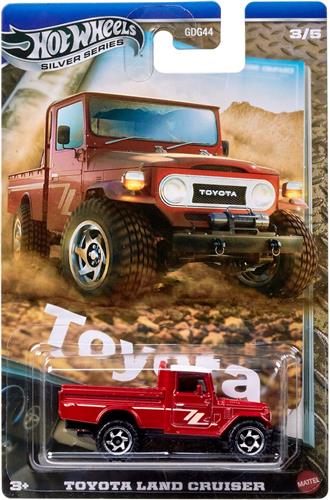 Hot Wheels TOYOTA LAND CRUISER, Auto, 3 jaar, Metaal, Meerkleurig
