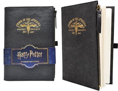 HARRY POTTER NOTEBOOK - A5 ZIP POCKET - OTP.