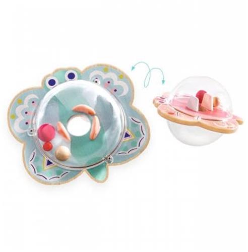 Djeco baby speelgoed BabyWizi motoriekspel houten bal.