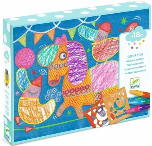 Djeco kleuren Tightrope walker and balls