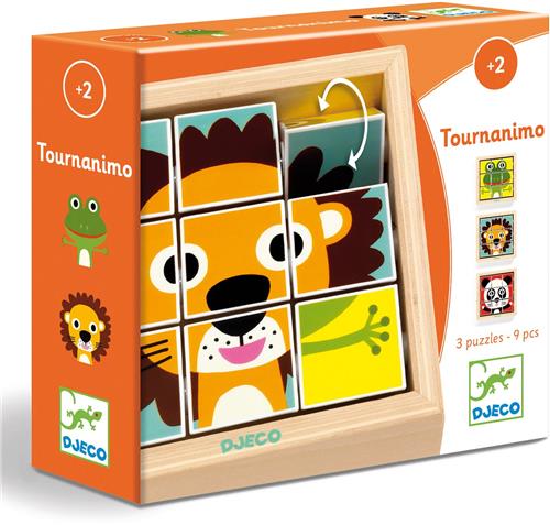 Blokpuzzel Tournanimo Djeco +2jr
