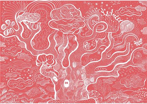 Djeco puzzel - magische boom - 100 stukjes - XXL Wizzy.