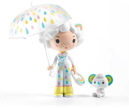 Djeco tinyly speelfiguur Prunelle & Bianca - fantasierijk speelgoed.
