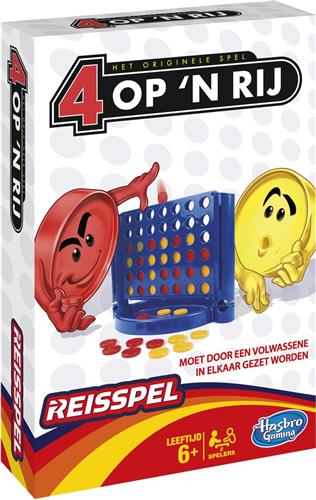Hasbro - vier op een rij - Reisspel