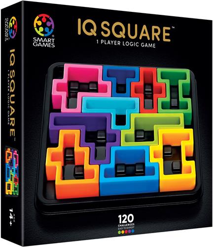 SmartGames - IQ Square - IQ Deluxe Editions - 120 opdrachten