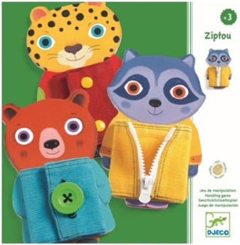 Djeco Kledijsluitingen Ziptou