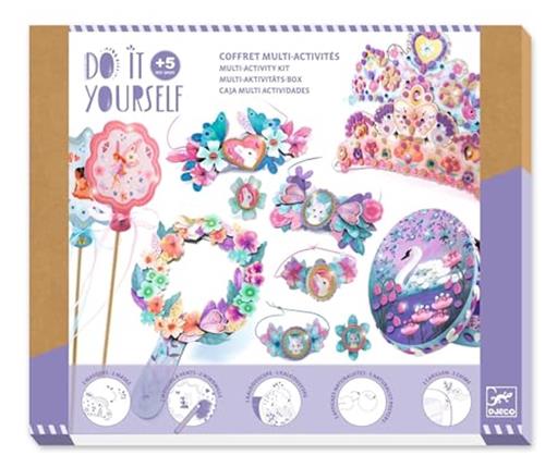 Djeco multi-activiteitendoos Nymphea - creatief knutselplezier FSC MIX.