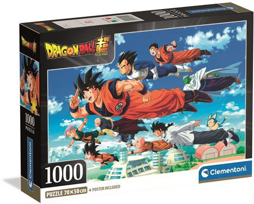 Clementoni - Puzzel - 1000 Stukjes - Dragon Ball