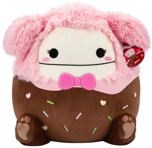 Squishmallows 40 cm Brina chocolate dipped pink Bigfoot.