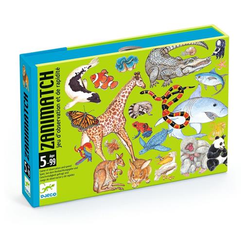 Djeco kaartspel Zanimatch +5jr