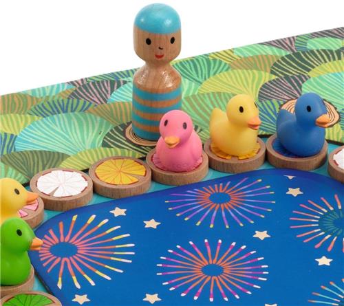 Djeco spel Lucky Ducky - behendigheidsspel voor kinderen.
