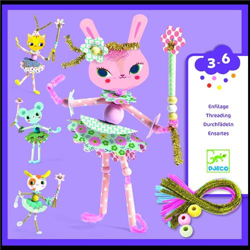 Djeco creatief papier My fairies