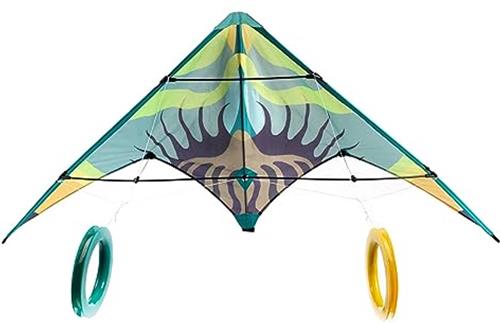 Djeco vlieger Green Wave - bestuurbare acrobatische vlieger voor kinderen.