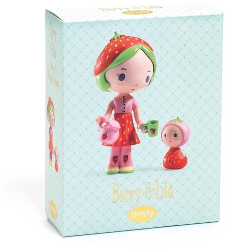 Djeco tinyly speelfiguur Berry & Lila - fantasie speelgoed poppetje.
