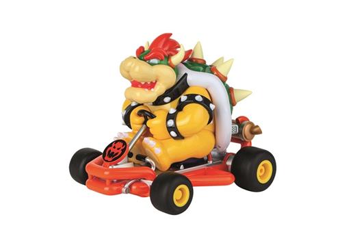 Carrera RC voertuig Auto - RC Auto - Mario Kart - Pipe Kart - Bowser - 21cm Lang - 2,4GHz RC Model Kant en Klaar - 1:18 -