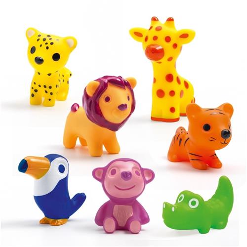 Djeco houten blokken Troopo-savana